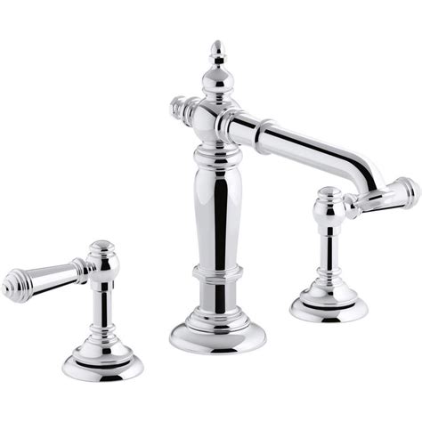 The kohler coralais faucets can transform your utility area, laundry room, workspace, or bathroom into a place of calm, productivity, and supreme design. KOHLER Artifacts Polished Chrome 2-Handle Widespread ...