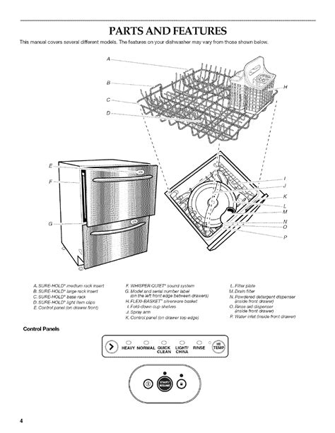 Kitchenaid Dishwasher Manual Kdfe304dss0 Parts Download Free Pdf For