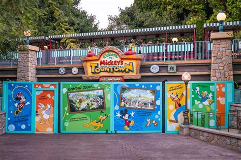 Mickeys Toontown Reopening Date And Details Disney Tourist Blog