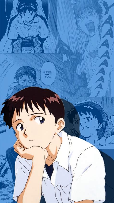 Shinji Ikari Head Nose Hd Phone Wallpaper Pxfuel