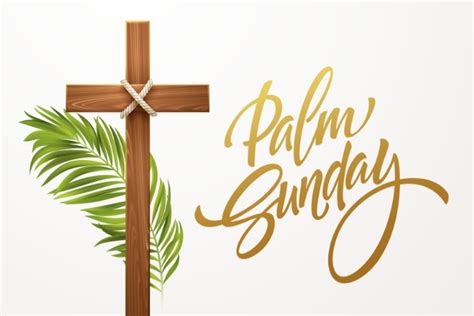 Palm Sunday Easter Resurrection Vector Design Template Postermywall