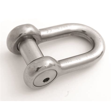 Stainless Steel D Shackle With B Type Countersunk Pin Lifting Shackles