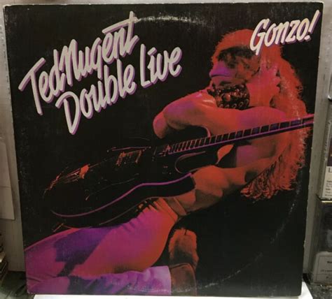 Ted Nugent Gonzo Autographed Record Ke245069 Ebay