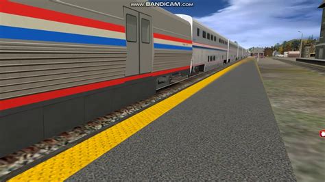 Trainz 12 Amtrak California Zephyr Departing Clinch Va Youtube