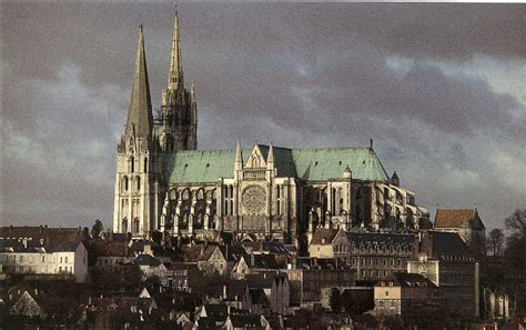 Chartres Cathedral Chartres France Gothic Europe Original