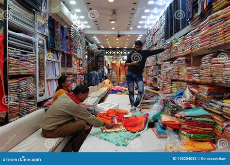 Saree Shop On Local Market In Rishikesh Editorial Stock Photo Image