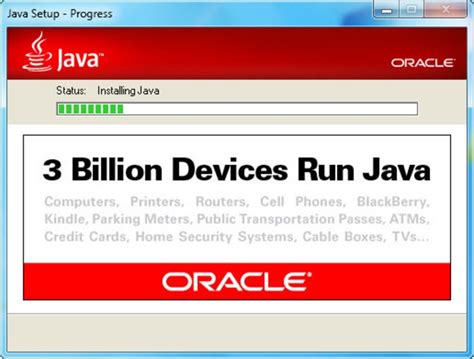 Java Runtime Environment JRE Update Browser Plug Ins