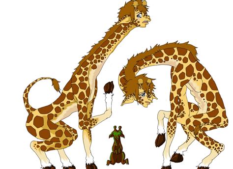 Giraffe Bros Rvb By Kamila Transfur