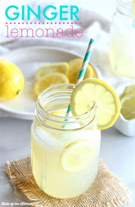 This Ginger Lemonade Is An Easy Way To Make Your Spring Get Togethers
