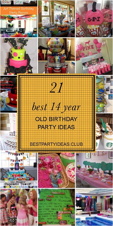 14 Birthday Party Ideas