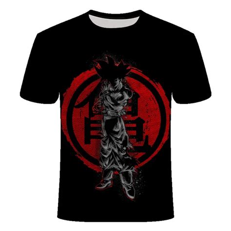 Dragon Ball Z T Shirts Mens Summer 3d Print Super Saiyan Goku Black Zamasu Vegeta Dragonball