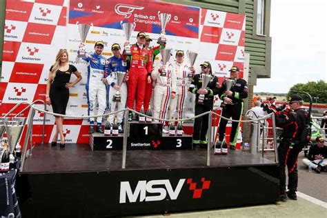 British Gt Barwell Motorsport And Tf Sport Victorious At Snetterton