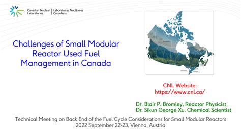 Pdf Challenges Of Small Modular Reactor Used Fuel Management In