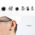 男生耳環 精緻水鑽鋼製耳針ND712 | 白鋼 | Yahoo奇摩購物中心