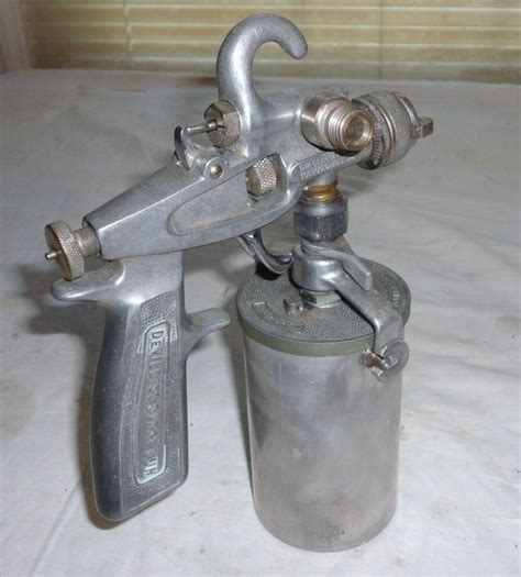 Find Vintage Devilbiss Suction Feed Paint Spray Gun With Ks Paint
