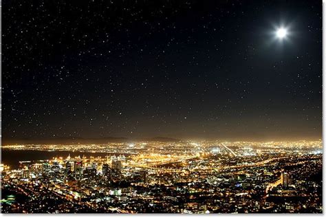 Starry Night Sky Effect In Photoshop Sky Photoshop Starry Night Sky