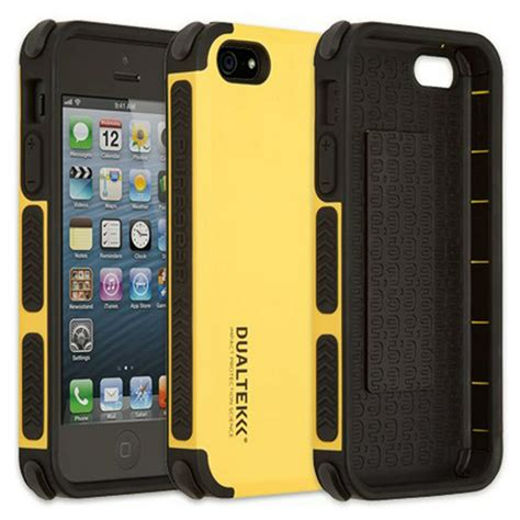 Puregear Yellow Dualtek Extreme Rugged Case Cover For Apple Iphone 55s