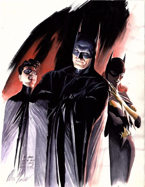 Batman 50 Variant Alex Ross Cover Art In John Cogans Ross Alex