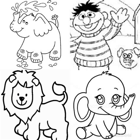 Dibujos Para Colorear Dibujos Animados Infantiles Para Imprimir Y