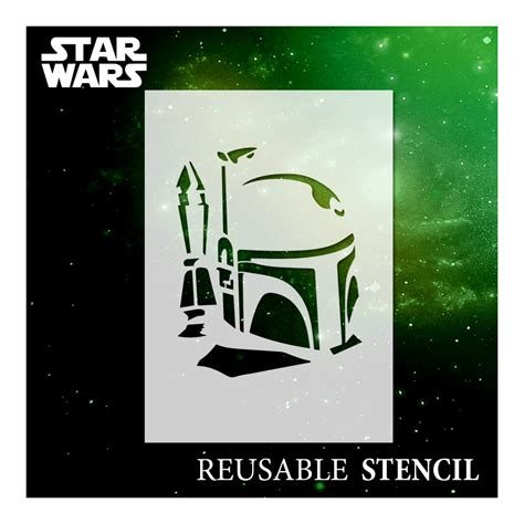 Star Wars Stencil N30 Yoda Stencils For Fabrics Walls And Wood Painting