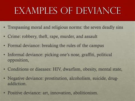 Ppt Sociology Of Deviance And Crime Powerpoint Presentation Free