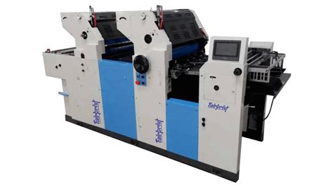 2 Colors Bag Printing Machine - Fair Print India