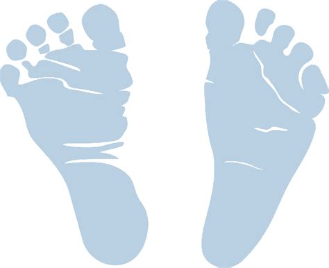 Baby Boy Feet Clipart Original Size Png Image Pngjoy