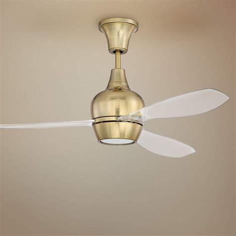 Get the best deals on brass ceiling fans. 52" Craftmade Bordeaux Satin Brass LED Ceiling Fan ...