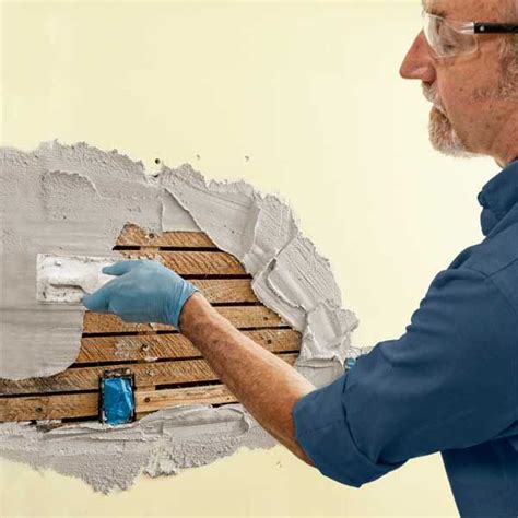 How To Patch Plaster Walls Plaster Repair Plaster Walls Diy Plaster
