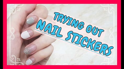 Nail Sticker Review Dashing Diva Gloss Gel Nail Strip 네일 스티커 리뷰