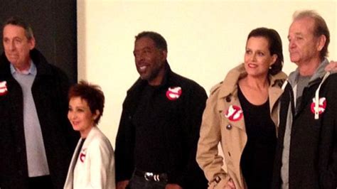 Ghostbusters Cast Reunites 30 Years Later Entertainment Tonight