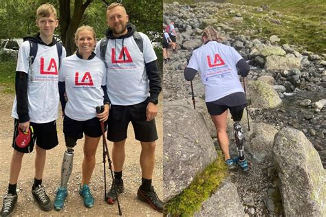 Tarleton Amputee Climbs Scafell Pike As Part Of Her Three Peaks One