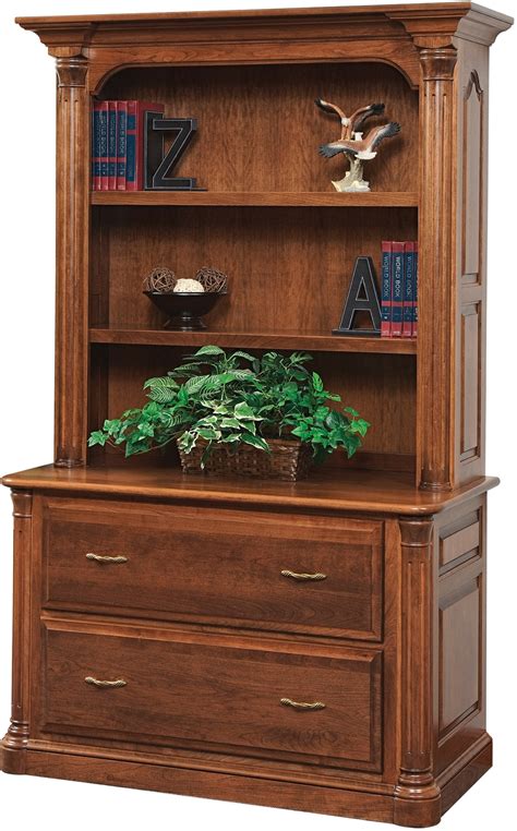 Amazon's choice for filing cabinet dolly. Jefferson Lateral File Cabinet with Bookshelf | Amish ...