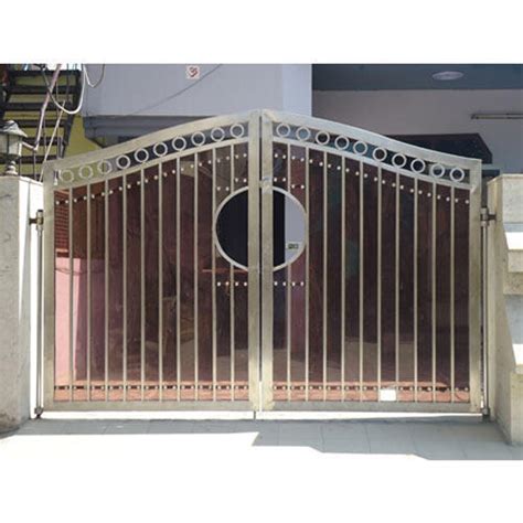 Swing Designer Stainless Steel Main Gates Material Grade Ss 304 For