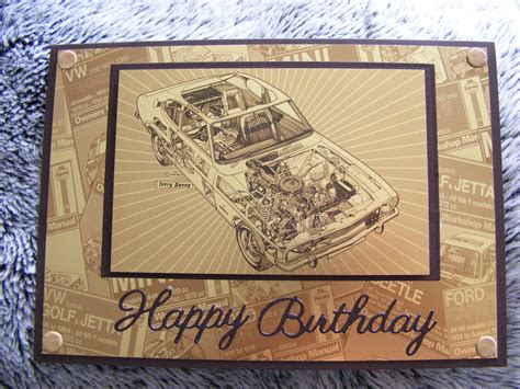 Car Birthday Card Cars Birthday Birthday Cards Cards Handmade