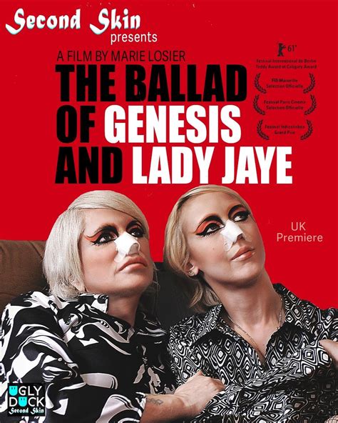 Uk Premiere Of The Film The Ballad Of Genesis And Lady Jaye By Marie Losier Exhibition At Ugly