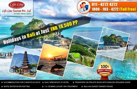 Enjoy The Greatest And The Most Memorable Bali Holidays Package At Just