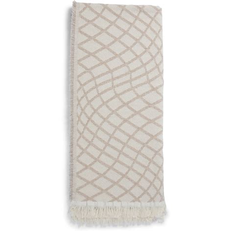 House And Home Tassel Throw Cream Big W