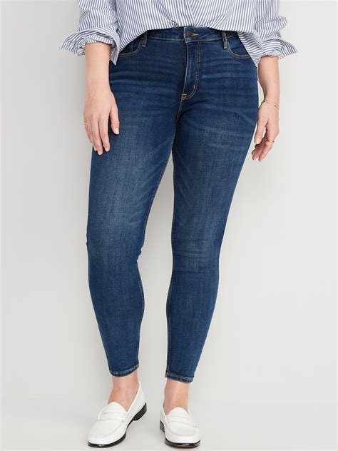 High Waisted Rockstar Super Skinny Jeans For Women Old Navy