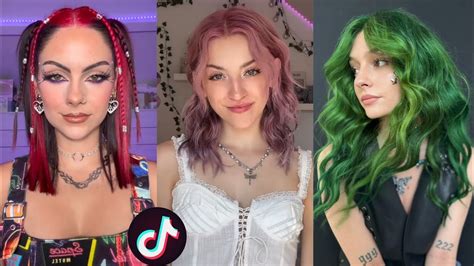 Hair Transformations Tiktok Compilation 100 Youtube