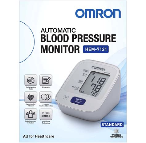 Omron Blood Pressure Monitor Standard Unichem Greenhithe Pharmacy Shop