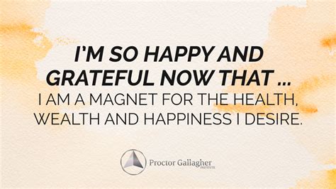 Im So Happy And Grateful Now That I Am A Magnet For The Health