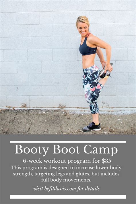 Befitdavis Booty Boot Camp Month Workout Workout Plan Day Workout Plan