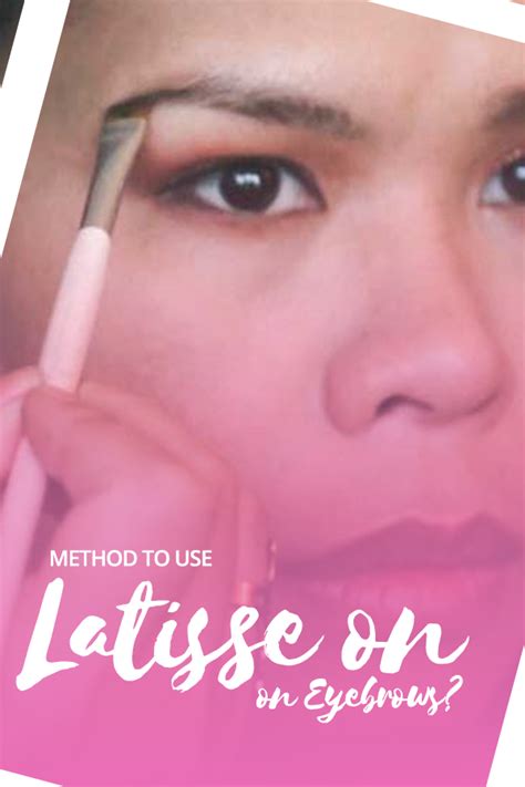 Method To Use Latisse On Eyebrows How To Grow Eyebrows Eyelashes Eyebrows