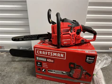 Craftsman S1600 16 42cc 2 Cycle Gas Chainsaw Low Kickback Easy Pull