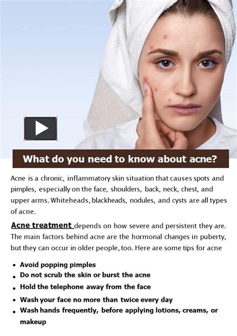 Ppt What Do You Need To Know About Acne Powerpoint Presentation