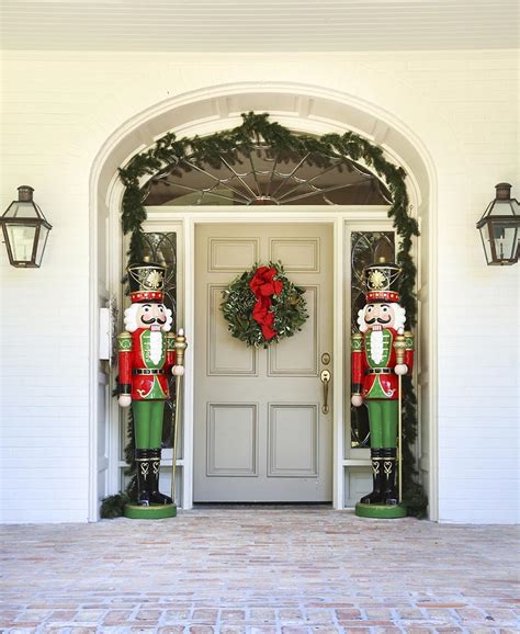How To Decorate A Patio Door For Christmas