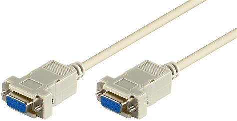 Rs232 Serial Null Modem Cable Db9 Female To Db9f Rs 232 Ideal Flashing