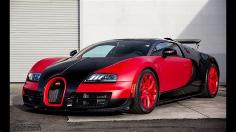 Bugatti Veyron Redblack Combo At Symbolic Motors Super Car Show Youtube