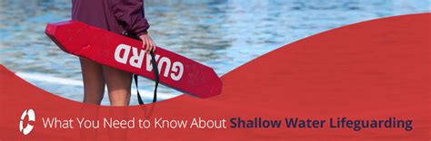 What You Need To Know About Shallow Water Lifeguarding Blog